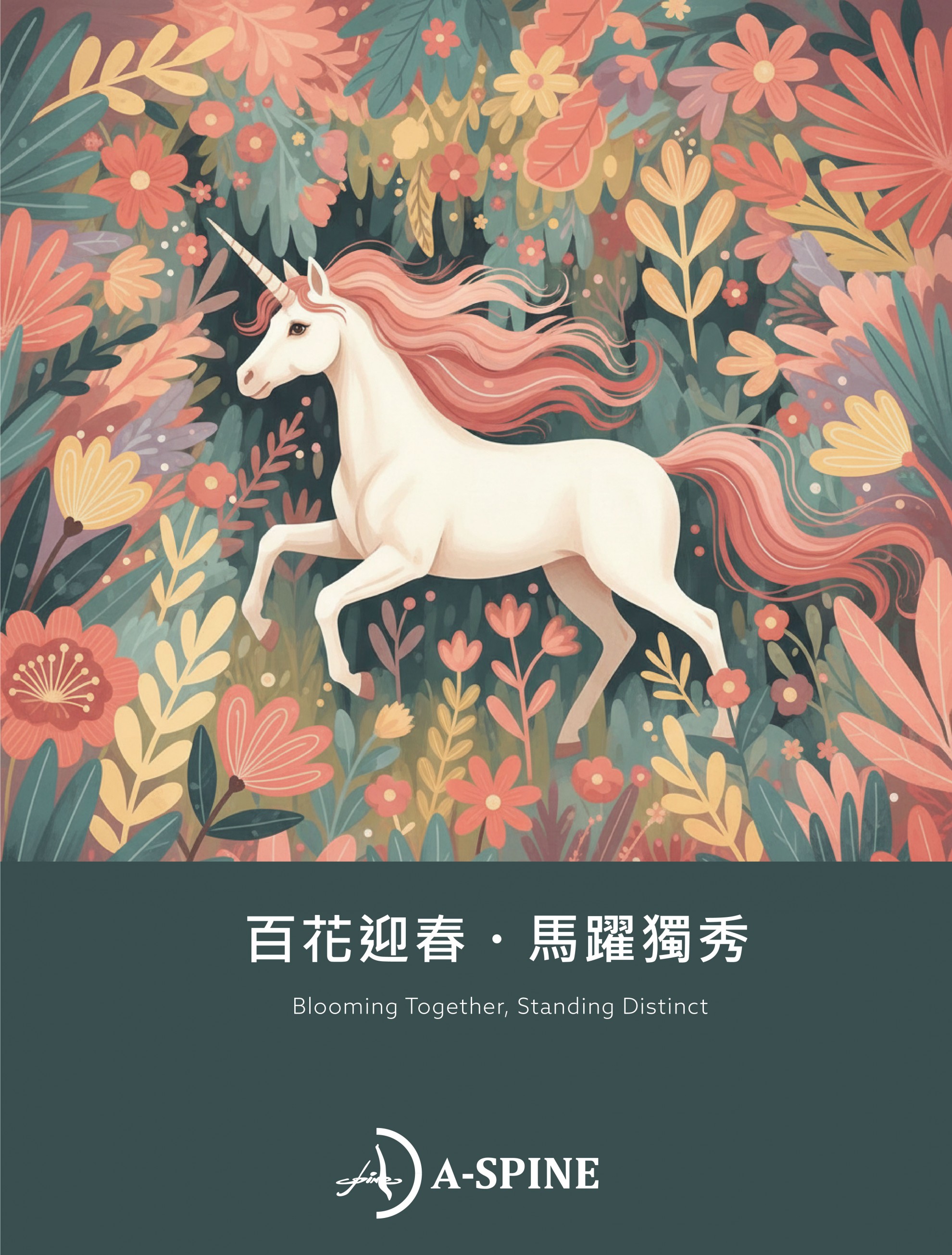 百花迎春・馬躍獨秀｜2026 新年祝福